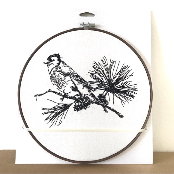 Threshold Holiday Embroidered Bird Hoop Wall Decor Poshmark